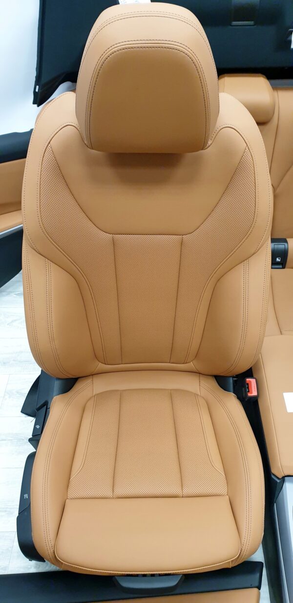 Kompletne Wnętrze BMW G20 Cognac Fotel Boczki KHKC