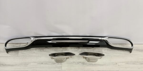 Mercedes S W222 Spoiler zderzaka + końcówki LIFT